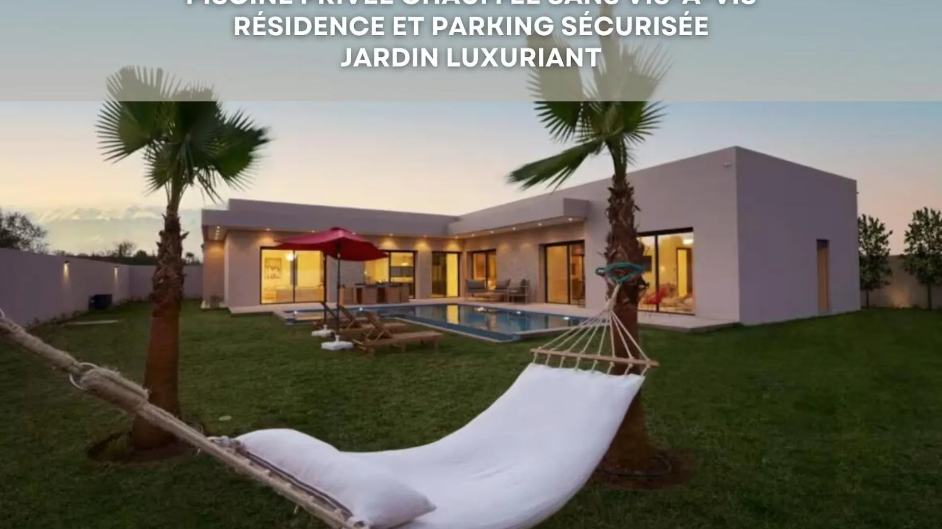 Villa Eline - Wifi, Piscine Chauffee, Sans Vis-A-Vis Marrakesh